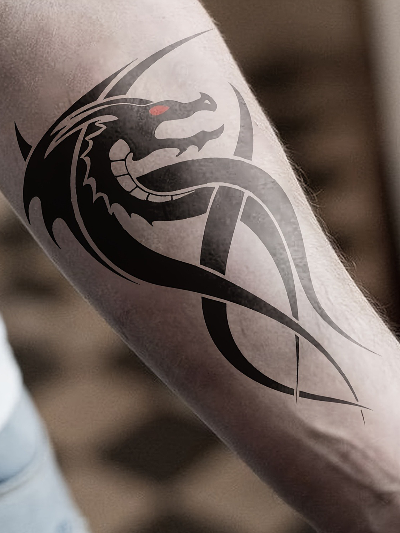 Tribal Totem Temporary Tattoos